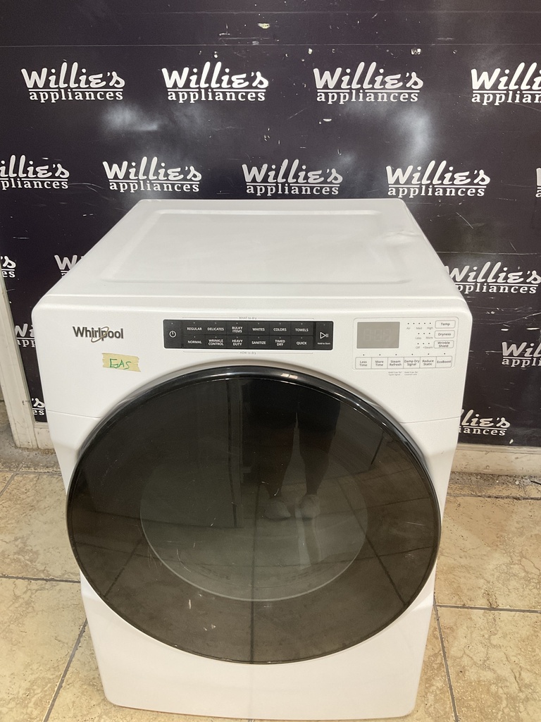 Whirlpool Used Natural Gas Dryer 27inches (White) 
