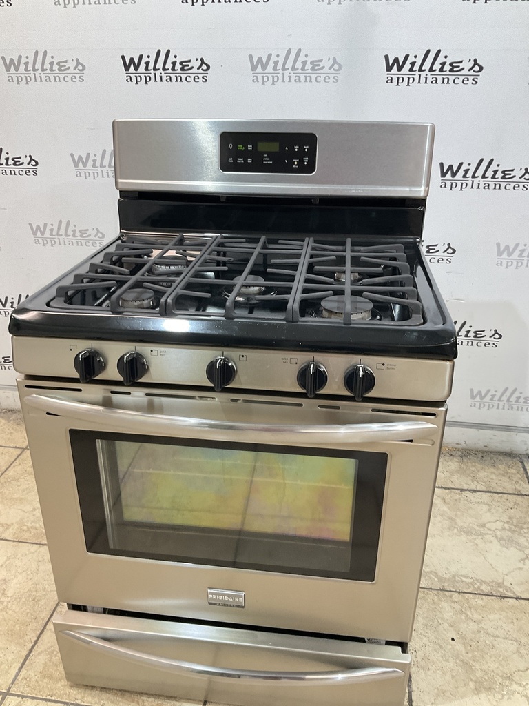 Frigidaire Used Natural Gas Stove 30inches (stainless steel) 