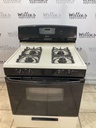 Magic Chef Used Natural Gas Stove 30inches (Bisque/black) 