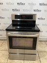 Lg Used Electric Stove 220volts (40/50 AMP) 30inches {3 prong} (Stainless Steel) 