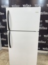 Frigidaire Used Refrigerator Top and Bottom 28x60 (white) 