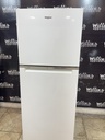 Whirlpool Used Refrigerator Top and Bottom 24x61 (White) 