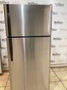 Kenmore Used Refrigerator Top and Bottom 30x66 1/2” (Stainless Steel) 