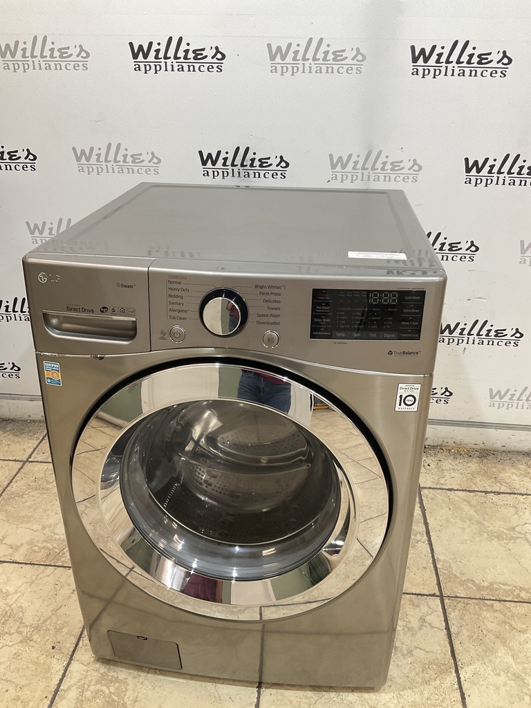 Lg Used Washer Front-load 27inches (Grey) 
