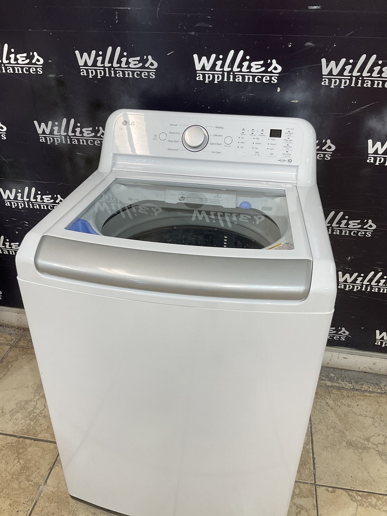 Lg Used Washer Top-load 27inches (White) 