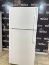 Ge Used Refrigerator Top and Bottom 30x66 1/2” (White) 