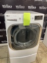 Lg Used Electric Dryer 220volts (30 AMP) 29inches {3 prong} (white) 