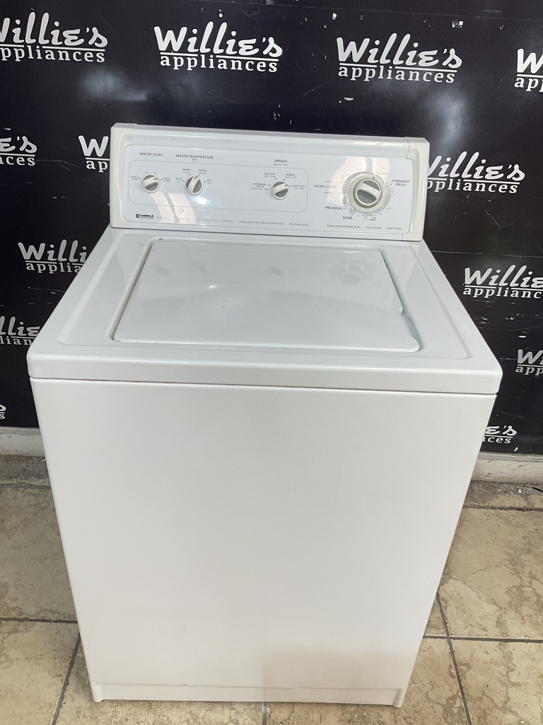 Kenmore Used Washer Top-load 27inches (White)