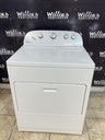 Whirlpool Used Natural Gas Dryer 29inches (White)