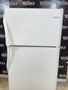 Frigidaire Used Refrigerator Top and Bottom 30x66 1/2” (White) 