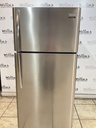 Frigidaire Used Refrigerator Top and Bottom 30x66 (Stainless Steel) 