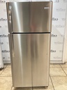 Frigidaire Used Refrigerator Top and Bottom 30x66 (Stainless Steel) 