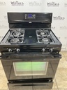 Whirlpool Used Natural Gas Stove 30inches (Black) 