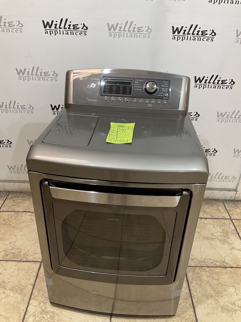 Lg Used Electric Dryer 27inches {4 prong} (Grey) 