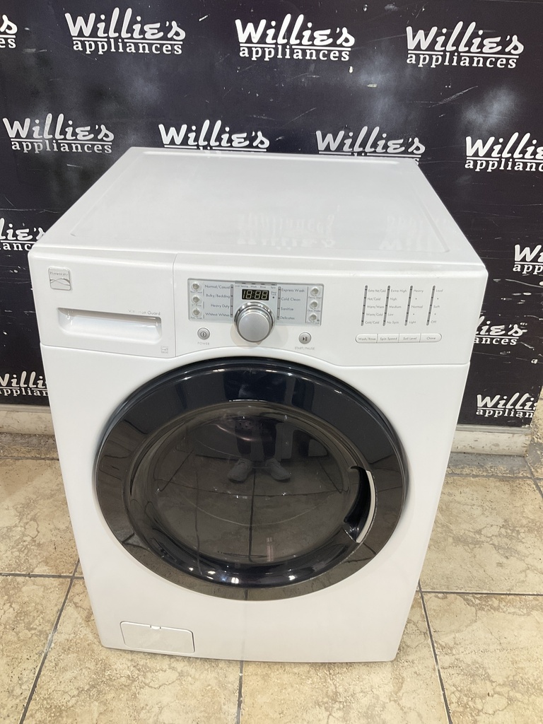Kenmore Used Washer Front-load 27inches (white) 