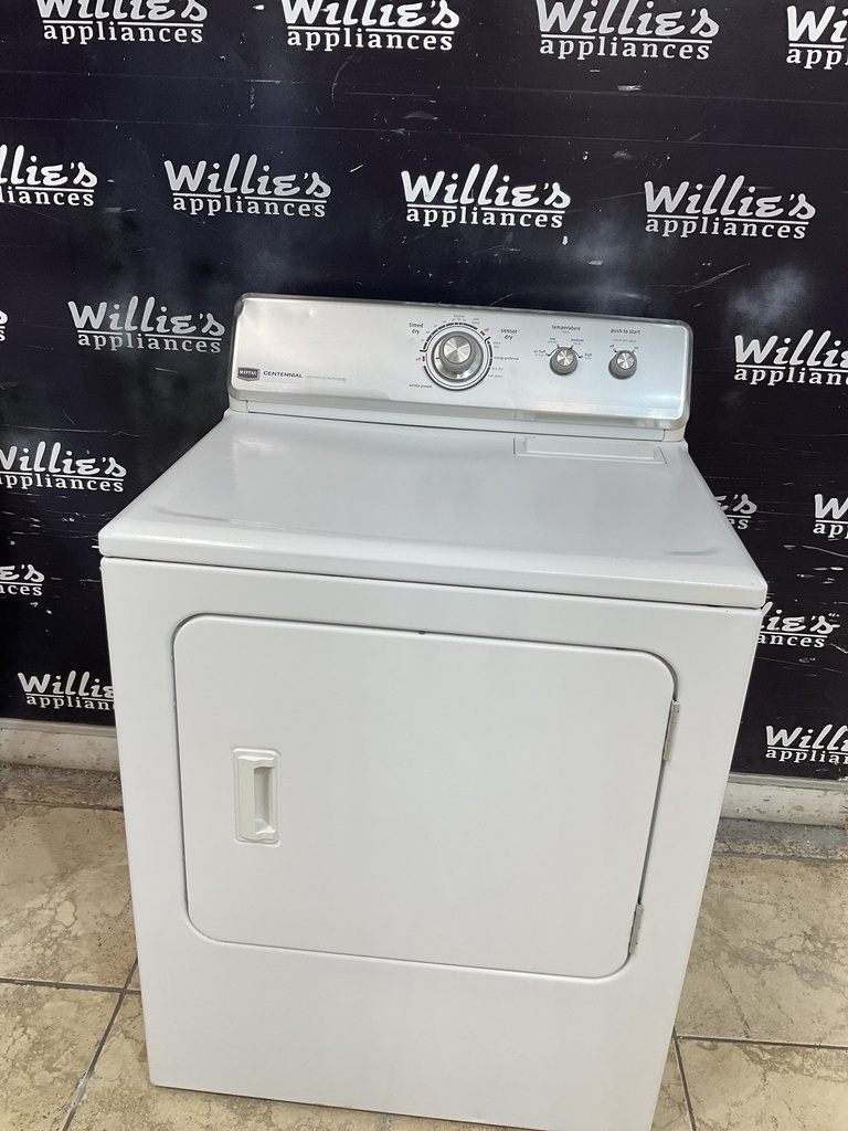 Maytag Used Electric Dryer 29inches {3 prong} (White) 