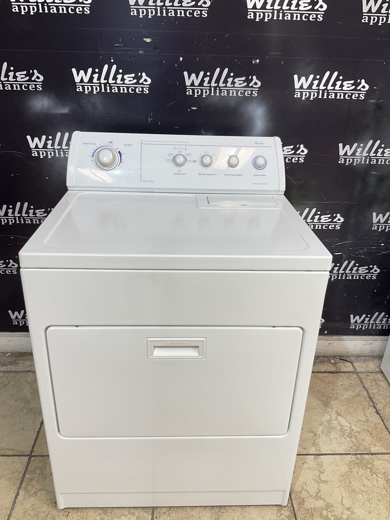Whirlpool Used Electric Dryer 29inches {4 prong} (White)