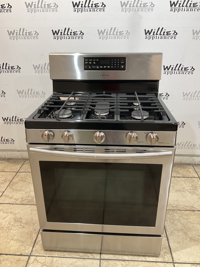 Samsung Natural Gas Stove 30inches (Stainless Steel) 