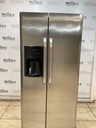 Ge Refrigerator Side by Side 33 1/2”x69 1/2” (Stainless Steel) 