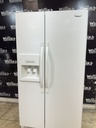 Whirlpool Refrigerator Side by side 36x69 1/2” (White)