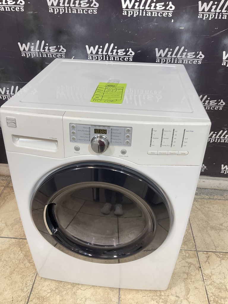 Kenmore Electric Dryer 27inches 220volts (30 AMP) 27inches {no cord} (White) 