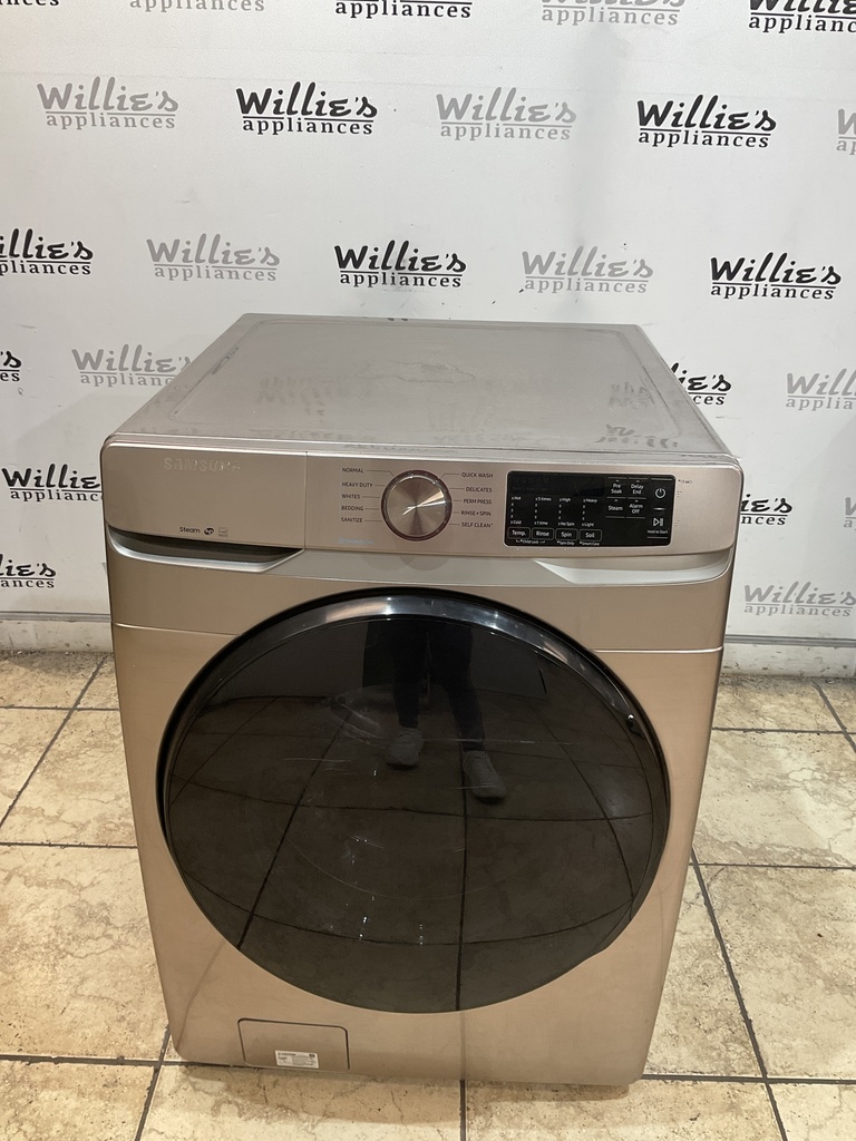 Samsung Washer Front-load 27inches (champagne )