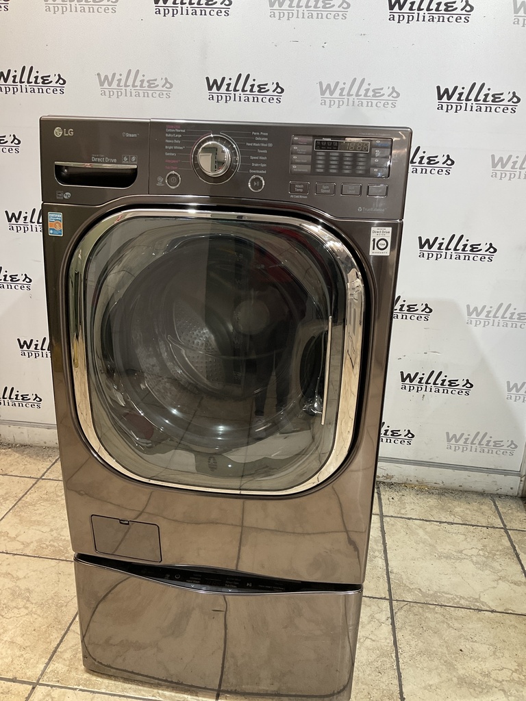 Lg Used Washer Front-load 27inches (Dark Grey)
