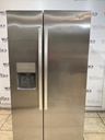 Whirlpool Used Refrigerator Side by Side 36x68 1/2” (Stainless Steel)