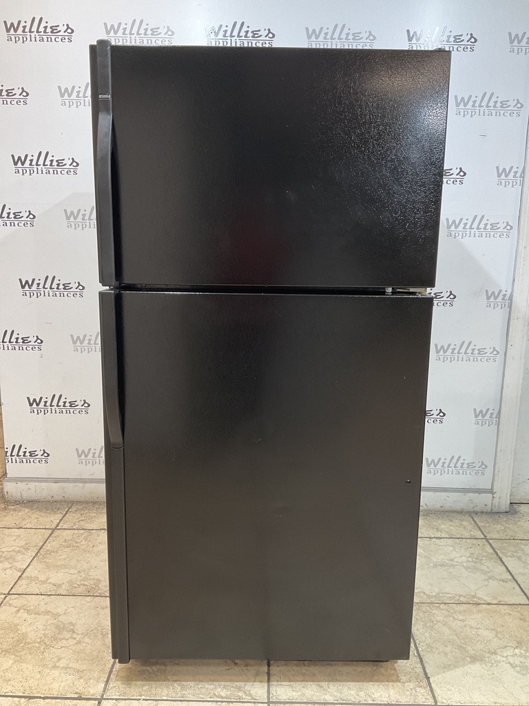 Kenmore Used Refrigerator Top and Bottom 33x65 1/2” (Black) 