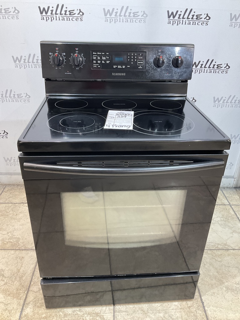 Samsung Electric Stove 220volts (40/50 AMP) 30inches {4 prong} (Black)