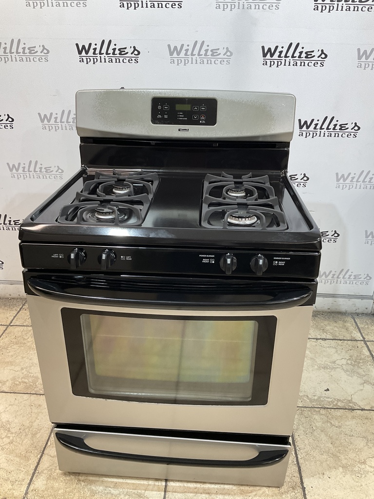 Kenmore  Natural Gas Stove 30inches (Stainless Steel) 