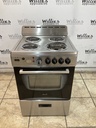 Avanti Electric Stove 220volts (40/50 AMP) 24inches {no cord} (Stainless steel) 