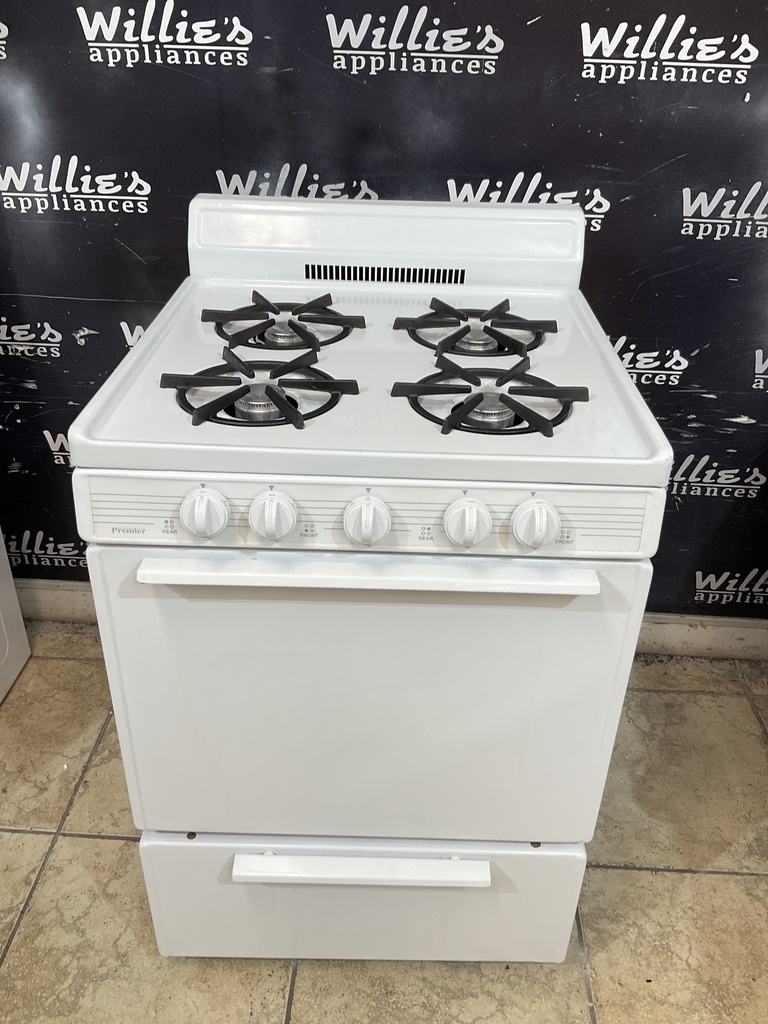 Premier Natural Gas Stove 24inches (White) 