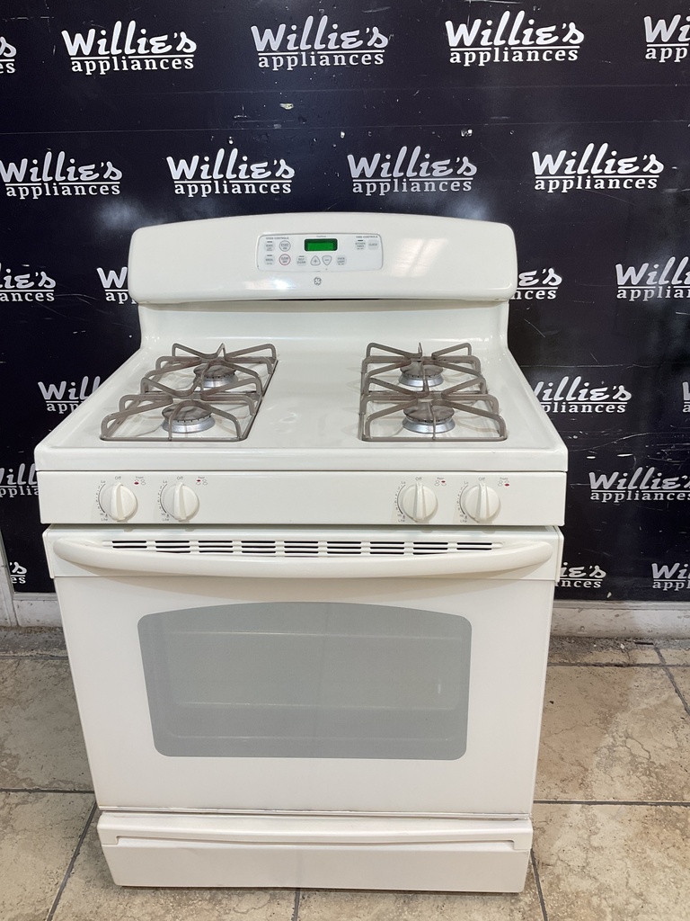 Ge Natural Gas Stove 30inches (Bisque)