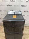 Lg New Open Box Electric Dryer 220volts (30 AMP) 27inches {no cord} (Black Grey) 