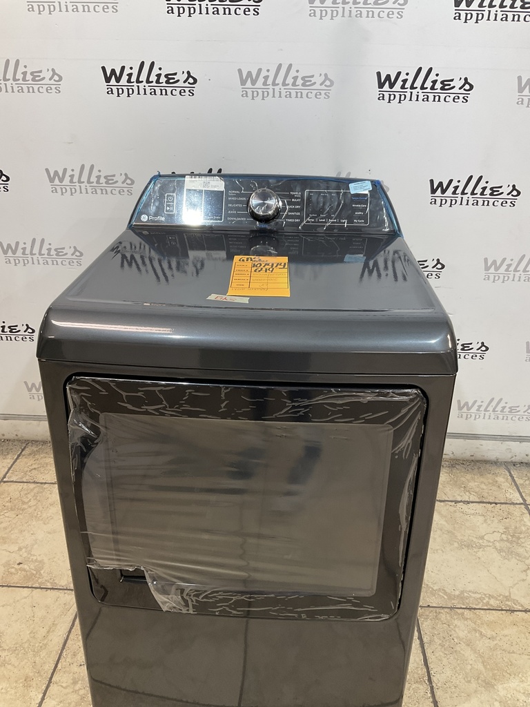 Lg New Open Box Natural Gas Dryer 27inches (Dark Grey)