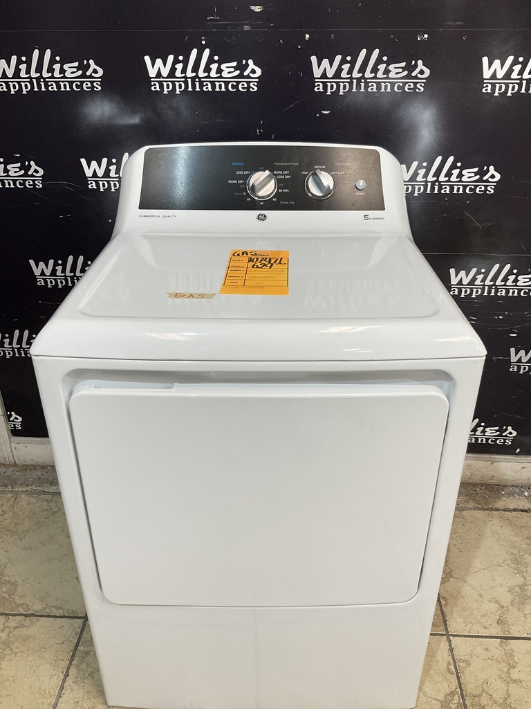 Ge New Open Box Natural Gas Dryer 27inches (White)