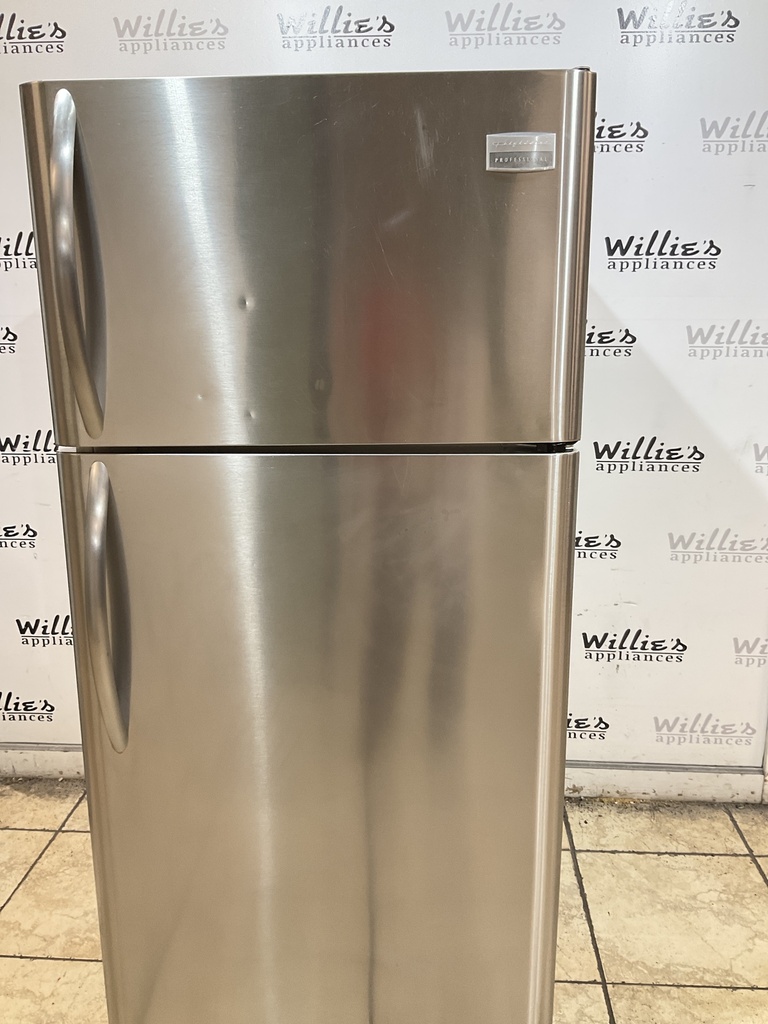 Frigidaire Refrigerator Top and Bottom 30x65 1/2” (Stainless Steel) 