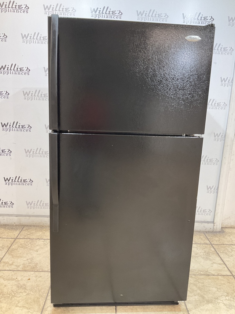 Whirlpool Refrigerator Top and Bottom 33x66 (Black)