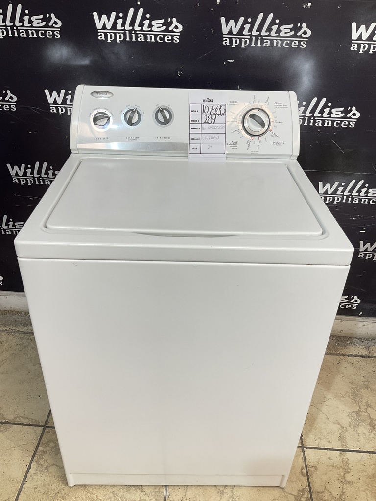 Whirlpool Washer Top-load 27inches (White) 