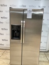 Ge Refrigerator Side by Side 33 1/2” x 67 1/2” (Stainless steel) 