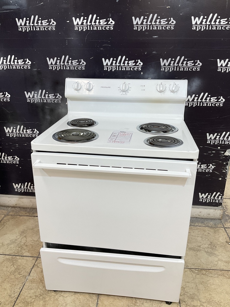Frigidaire Electric Stove 220volts (40/50 AMP) 30inches {3 prong} (White) 