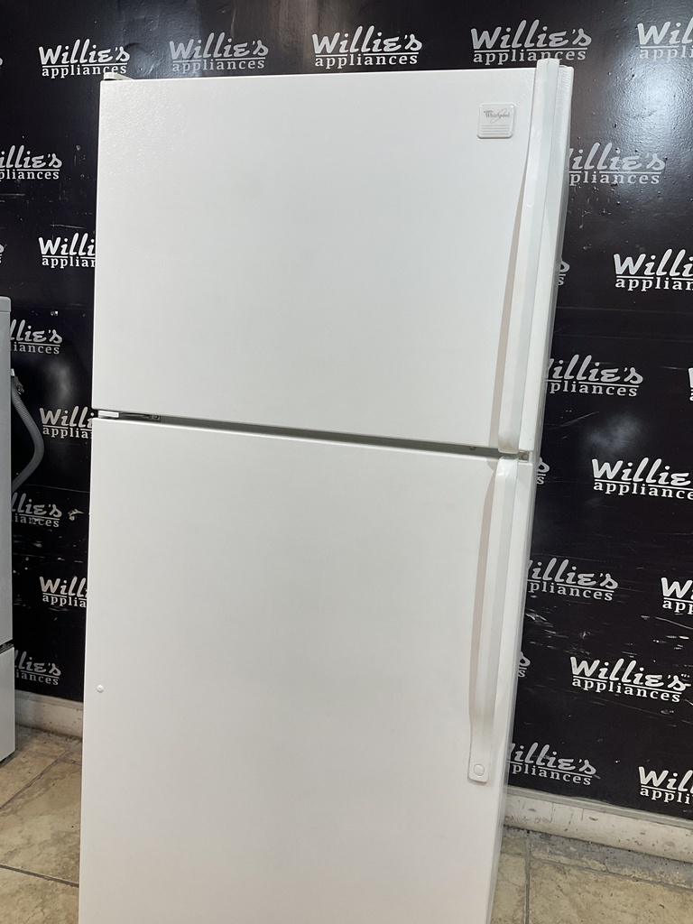 Whirlpool Refrigerator Top and Bottom 30x66 (White) 