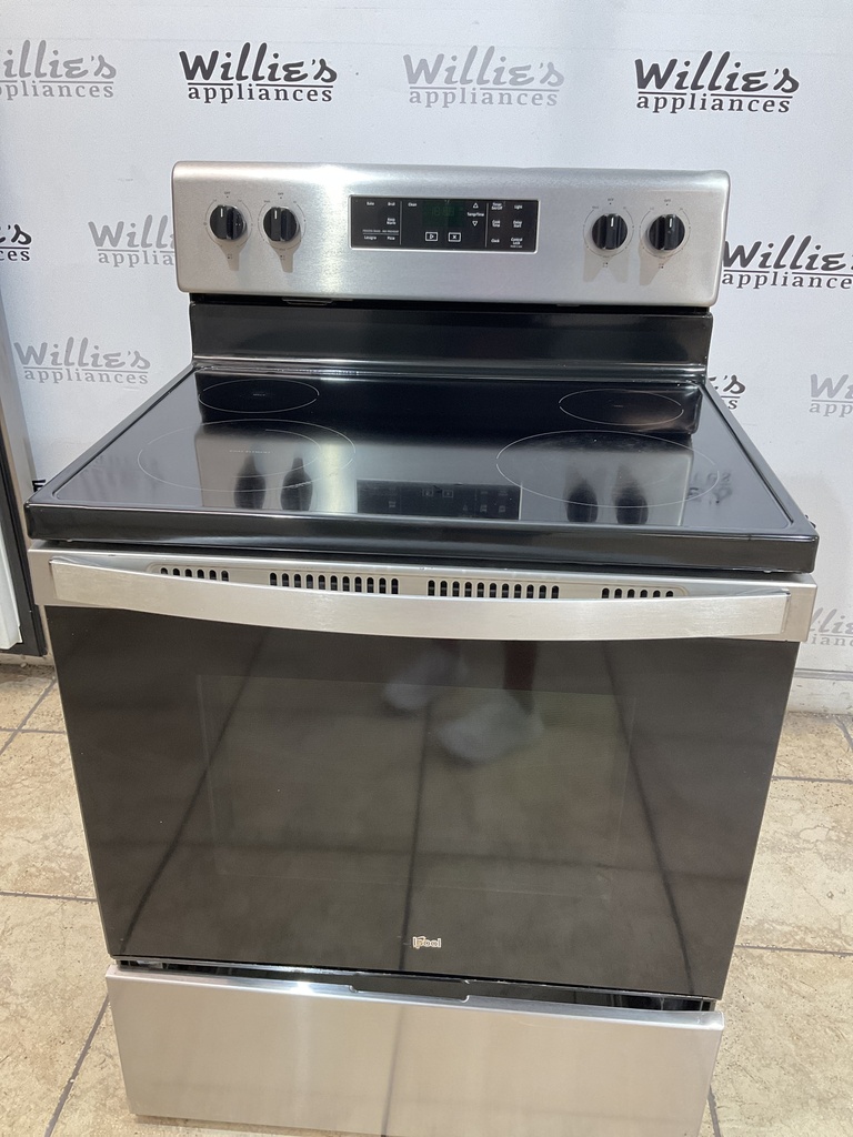 Whirlpool Electric Stove 220volts (40/50 AMP) 30inches {no cord} (Stainless Steel) 