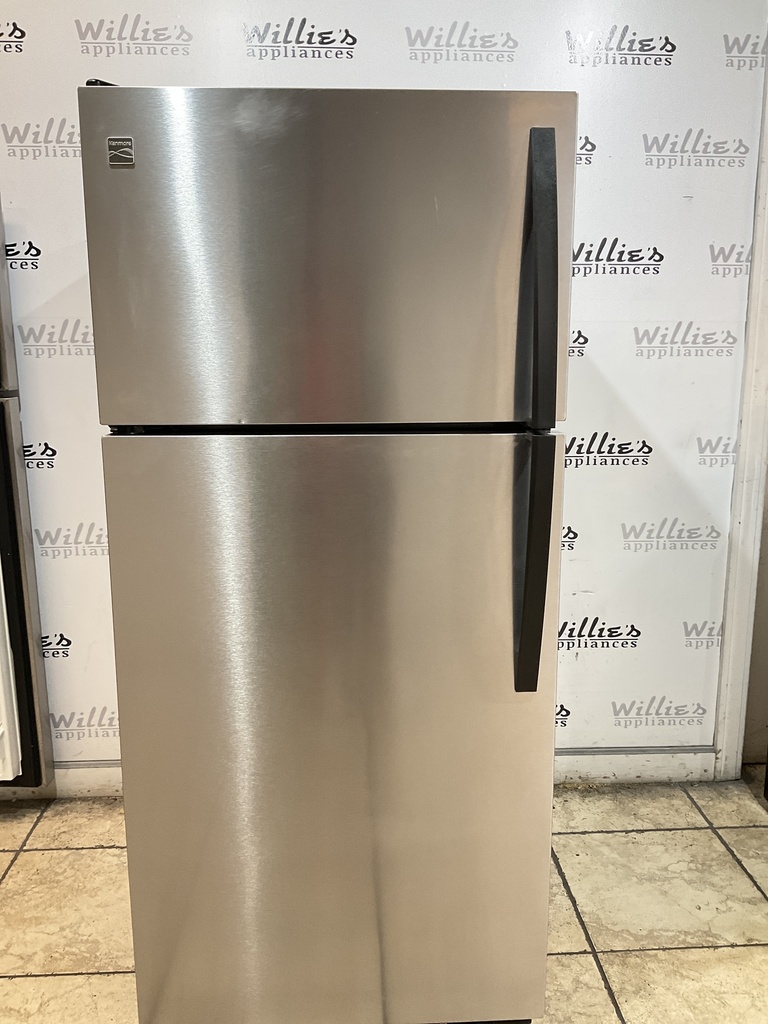 Kenmore Refrigerator Top and Bottom 28 1/2” x 65” (Stainless steel) 