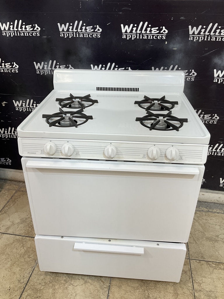 Premier Natural Gas Stove 30inches (White) 