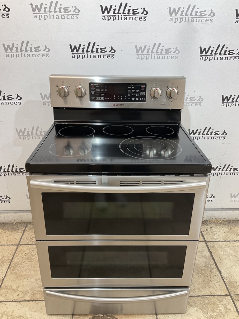 Samsung Electric Stove 30inches {4 prong} (Stainless steel) 