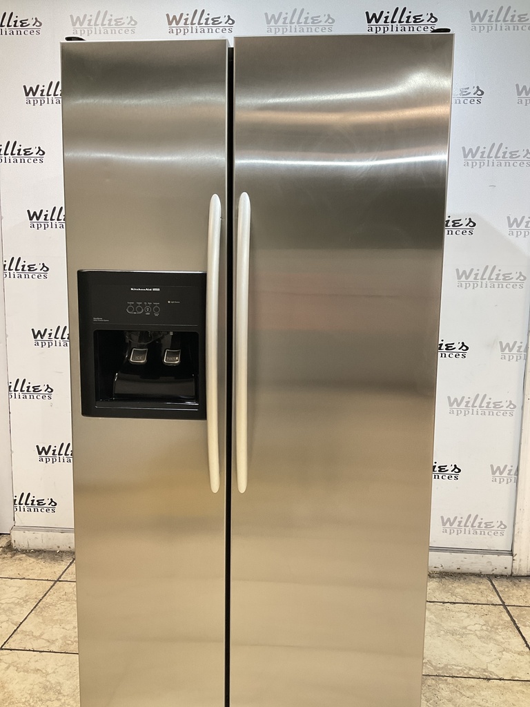 KitchenAid Refrigerator Side by Side 36x72 1/2” (Stainless Steel) 