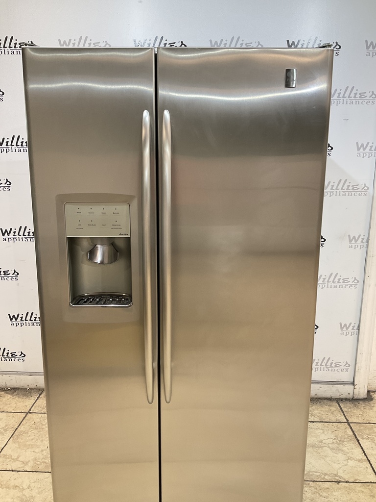 Ge Refrigerator Side by Side Counter Depth 36x69 1/2” (Stainless steel) 