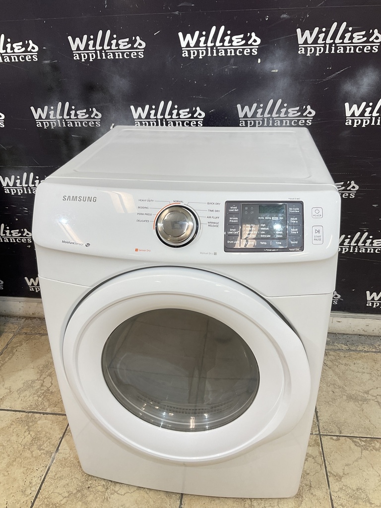 Samsung Electric Dryer 220volts (30 AMP) 27inches {3 prong} (white) 
